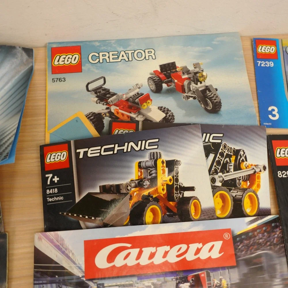 Lego Instruction Manual Lot Technic Creator Knights Kingdom Carrera Books ONLY